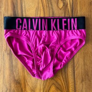 Men’s Calvin Klein Intense Power Micro Briefs - Small, Fuschia